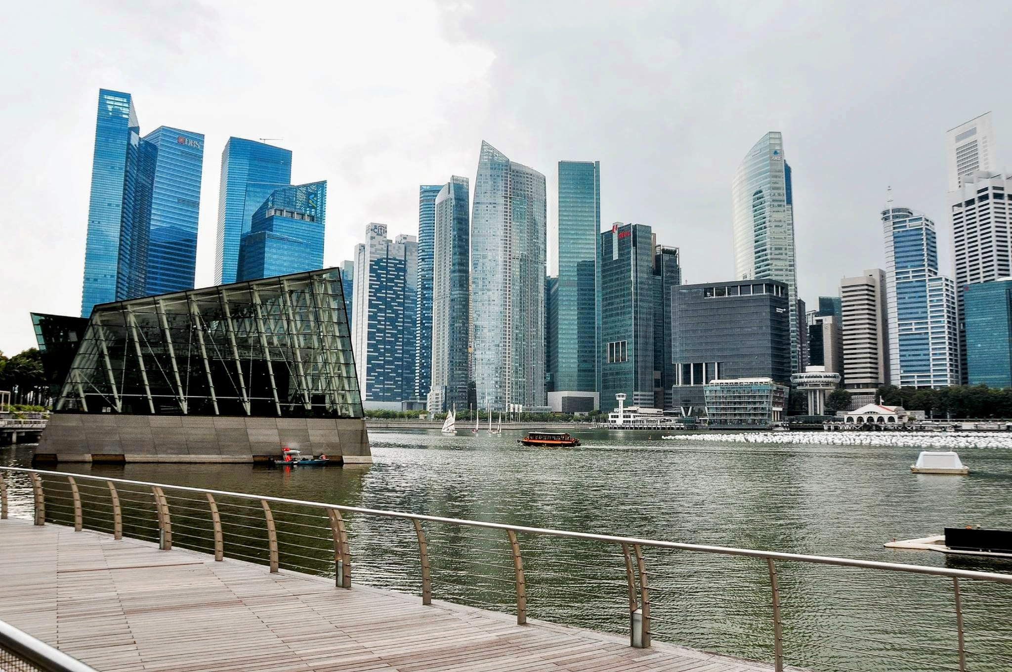 Singapore CBD financial district — Asia's financial services hub